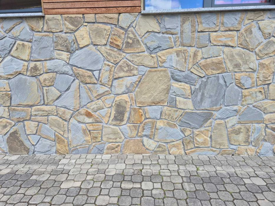 Twardy kamień naturalny na podjazd, elewację, chodnik, taras