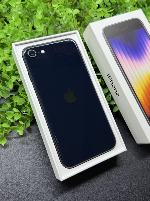 iPhone SE 3, 2023, Black, 64gb (Neverlock) Айфон СЕ #8798
