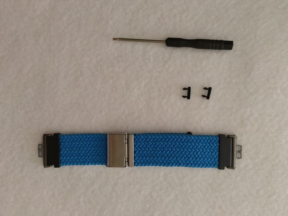 Pulseira Nylon Azul para Smartwatch Huawei Watch Fit