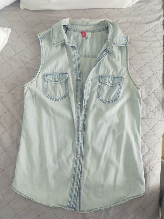 Bluzka jeans h&m