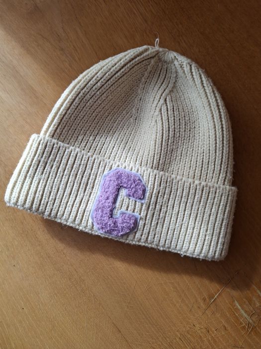 Шапка беж тепла зима