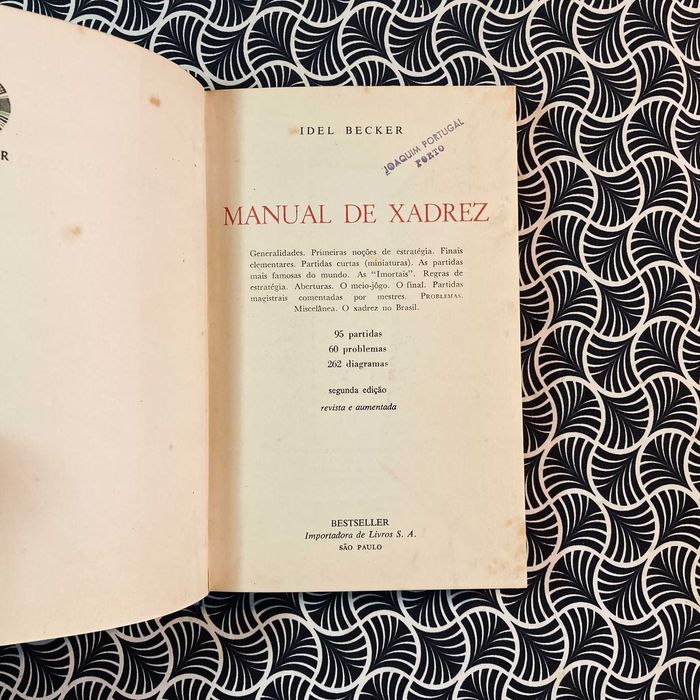 Chess Manual - Idel Becker64575224025217120