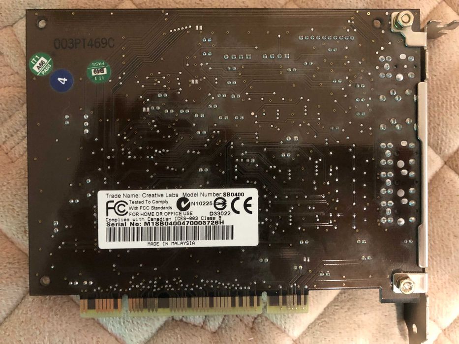 Звуковая карта Creative SB AUDIGY 2 SB0400
