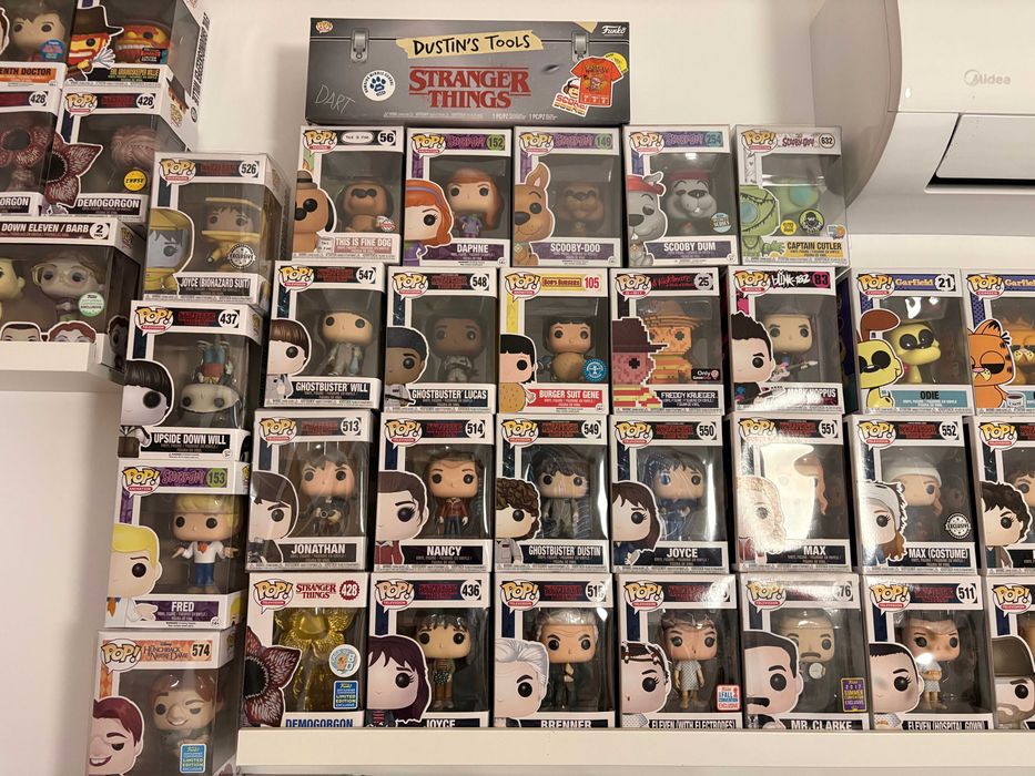 Funko Pops Stranger Things e outros