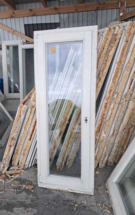 OKNA Drewniane Sosnowe 58x157cm 8 sztuk okno białe