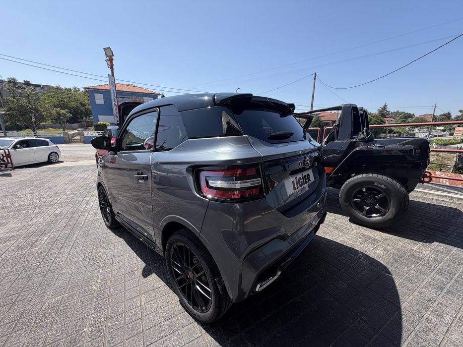 Ligier JS 50 Ultimate (Cinza) – O Futuro da Mobilidade Urbana Totalmente Novo!
