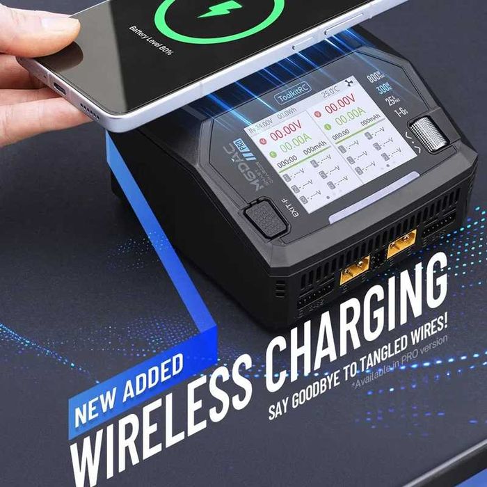 Розумний зарядний пристрій ToolkitRC M6DAC PRO AC-300W DC-800W FPV