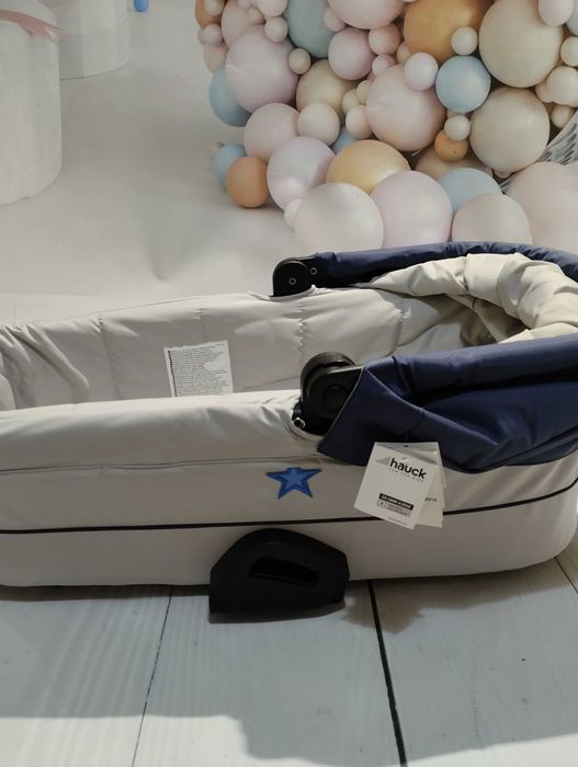 Gondola HAUCK do wózka Saturn i Mars Blau/Grey 9kg