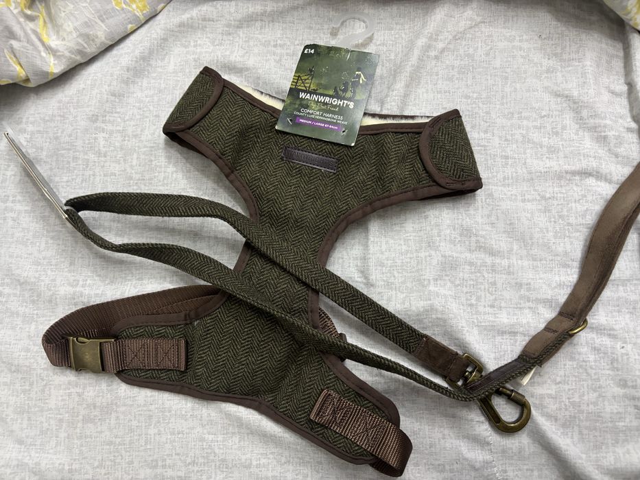 Шлея та поводок для собаки