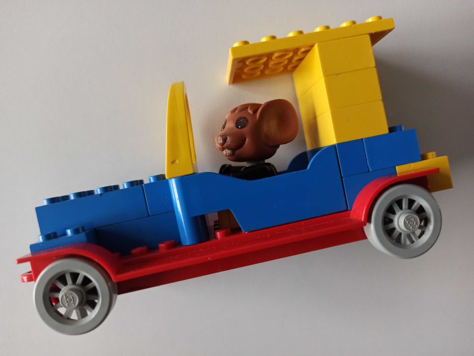 LEGO Fabuland 328 Moe Mouse Roadster myszka kabriolet stary zestaw PRL