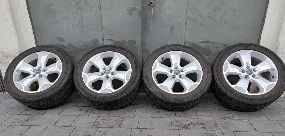Oryginalne alufelgi FORD Kuga 18 cali 5x108 VOLVO Jaguar opony letnie