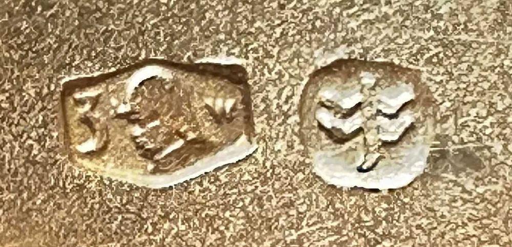 Złota obrączka pr. 585.