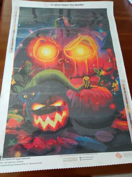 Diamond Painting Happy Halloween - Diamond Art Club