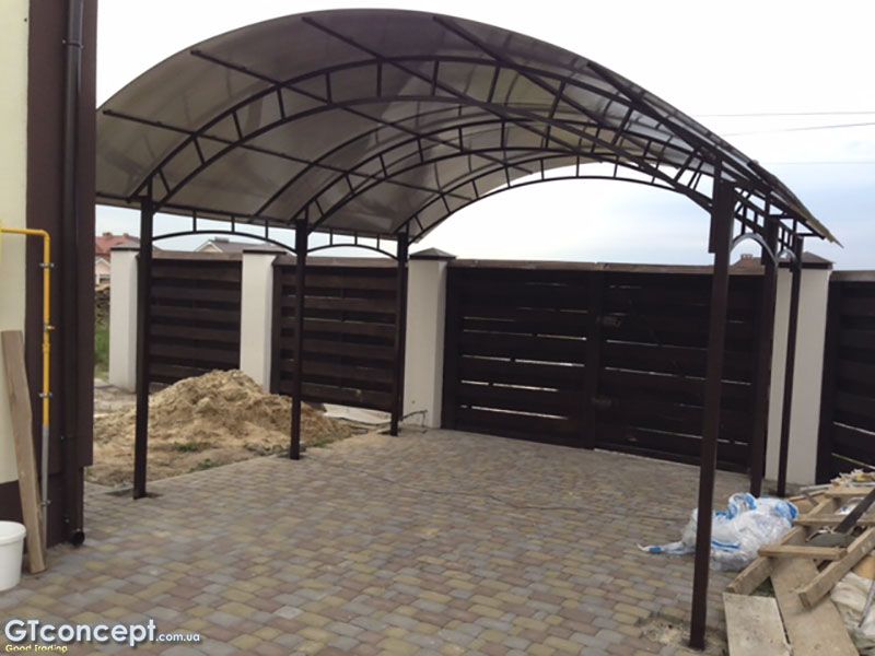 Стільниковий полікарбонат для теплиць, козирків, навісів.Теплиці.