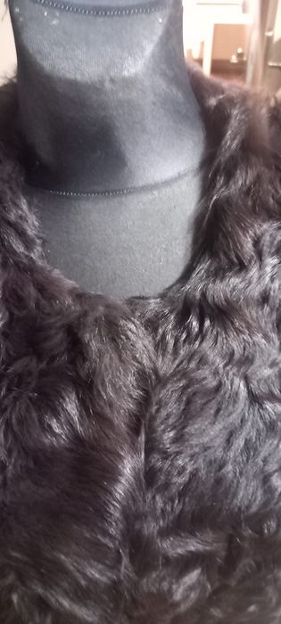 Przepiękne futro z kozy  kaszmirskiej  XL