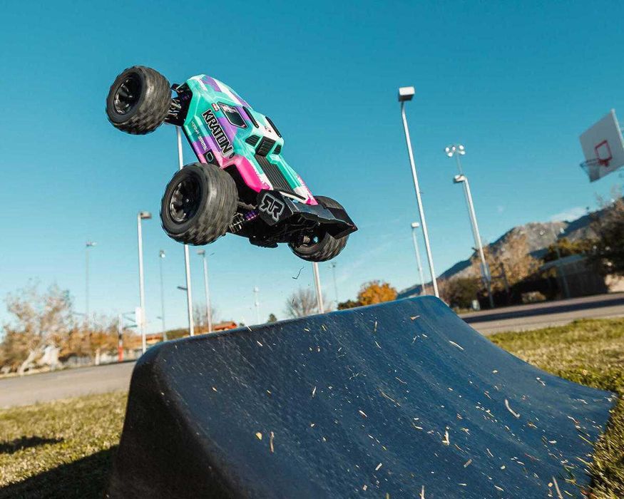 Радіокерована машинка Arrma Mini Kraton 3S BLX 4X4 1:16 RTR Безколекторний монстр трак Арма Міні Кратон