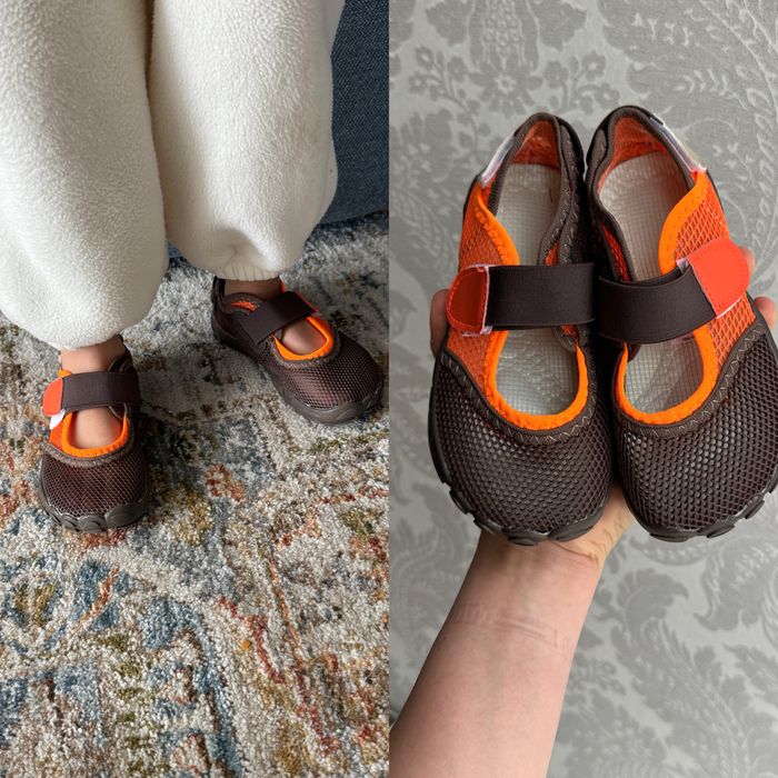 Дитячі мокасини сітка barefoot босоніжки vibram zara h&m next на хлопчика дівчинку