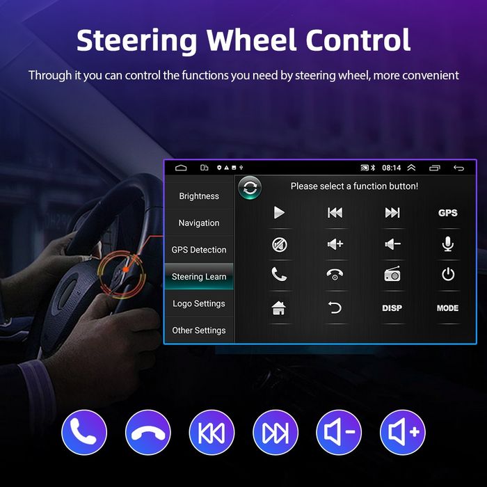 Rádio 9" android Toyota Corolla Ex 2007 a 12 CARPLAY WIFI GPS 2/32GB