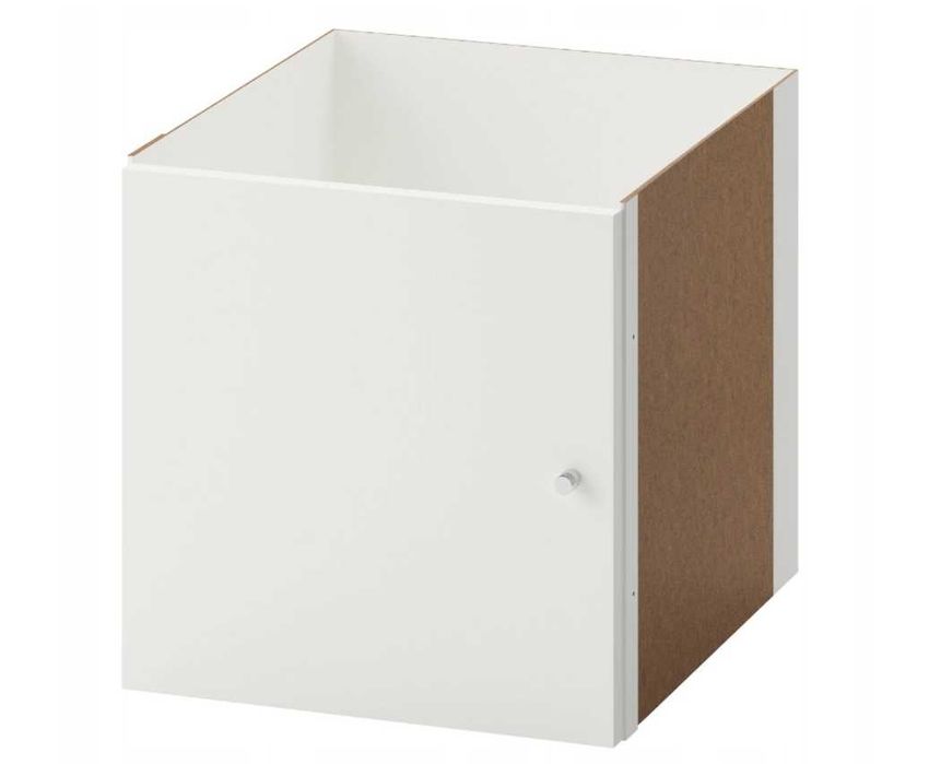 IKEA KALLAX BIAŁY wkład z drzwiami 33x33 cm