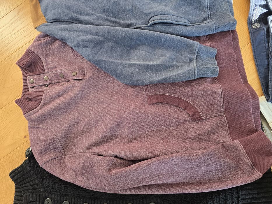 Używane męskie swetry bluzy spodenki XXL