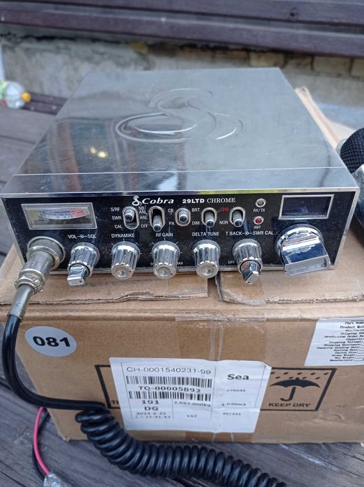 Радиостанция 24v рация CB Cobra 29 LTD CHROME