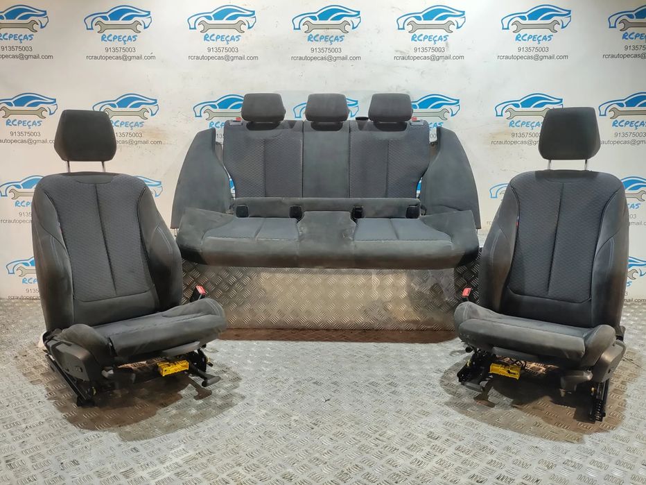 Conjunto bancos em Alcântara BMW Serie 1 F20 Pack M