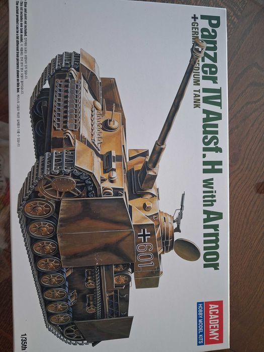 Nowy model do sklejania Panzer IV Ausf.H with Armor