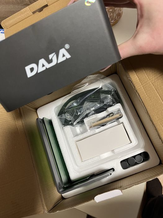 Гравер лазерный портативный DAJA DJ6 80x80мм 3W