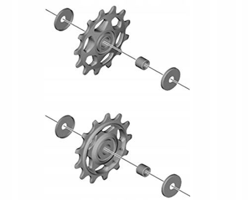Kółka przerzutki Shimano DEORE RD-M5100 11rz Y3HL98010