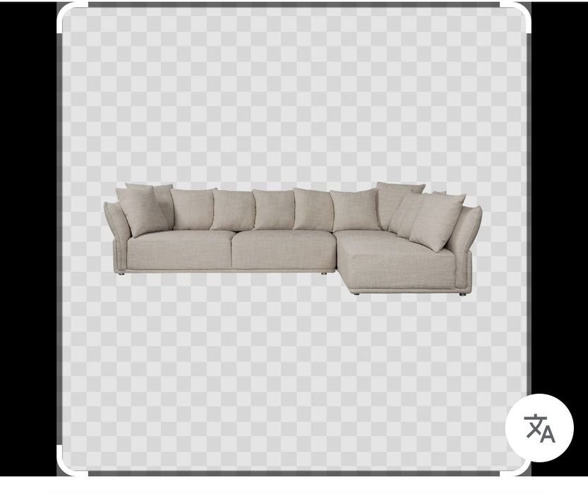 2 Sofás de canto 4 lugares AREA (2 módulos) - com transporte