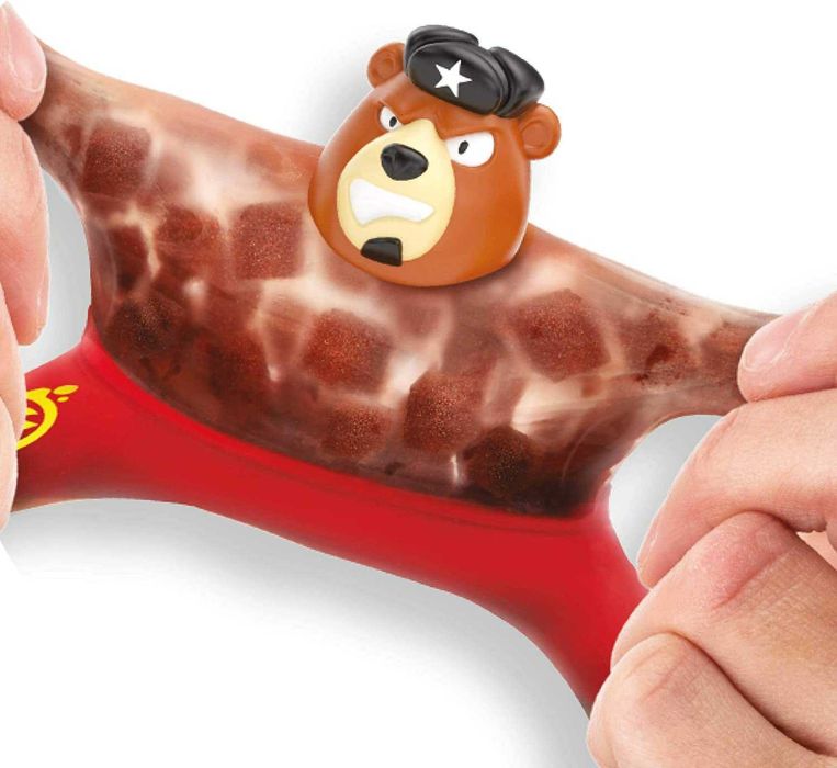 Уцінка (упаковка )Оригінал Goo Jit Zu Brawler, Spongy Bear Ведмідь Гуджитсу, тянучка