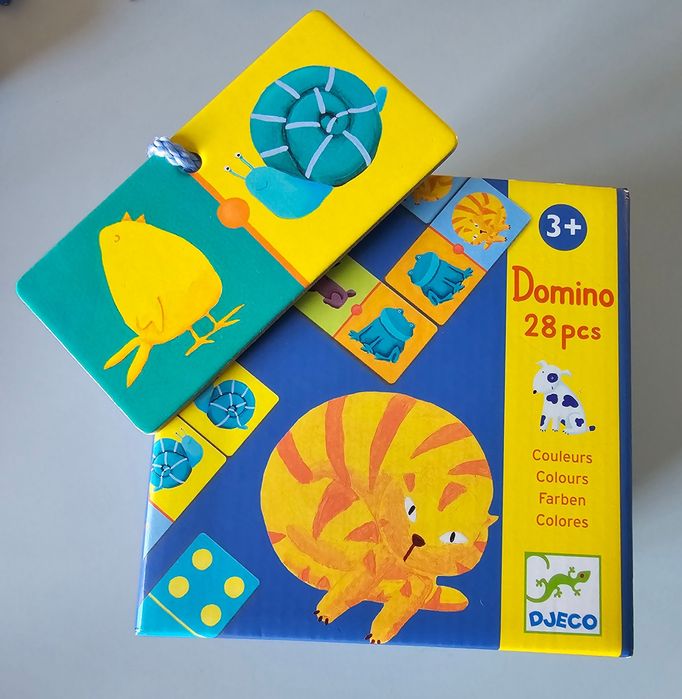 Djeco Educational Animal Domino Set with Large Pieces (3+ Years)