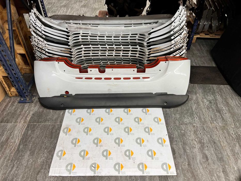 parachoques tras smart fortwo 453