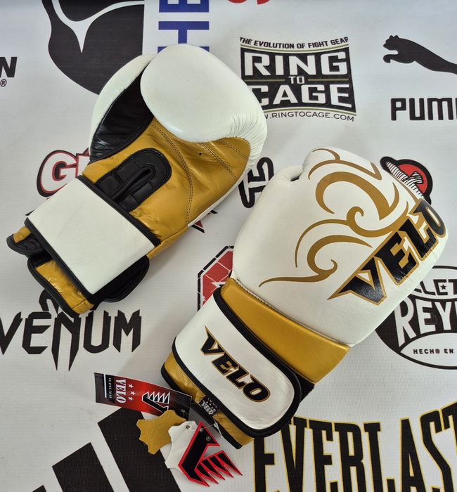 VELO Pro 12 Oz 14 Oz 16 Oz Оригінал Шкіра Боксерські рукавиці Mma Мма