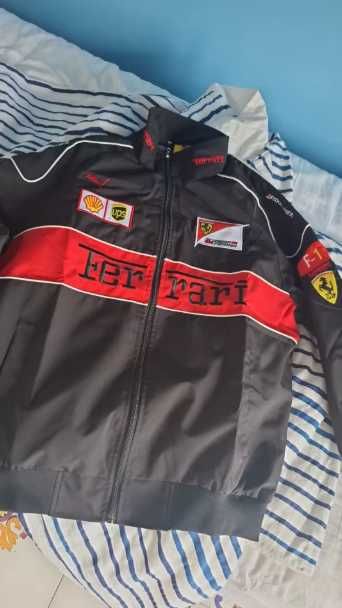 Fato de corrida F1, traje de corrida totalmente bordado