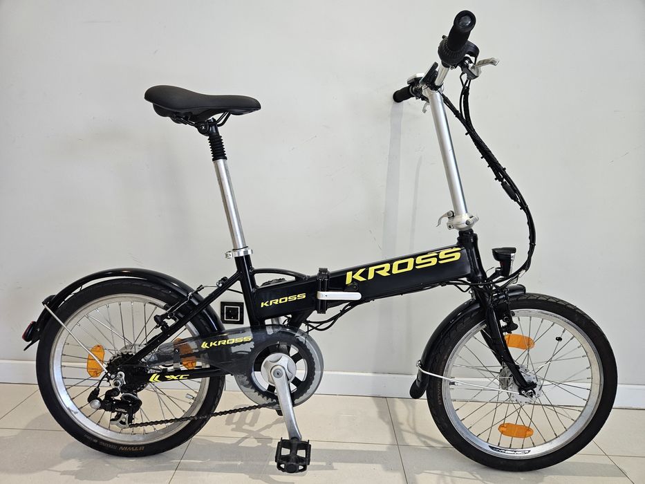 Rower Składany Elektryczny 20" b.dobry stan