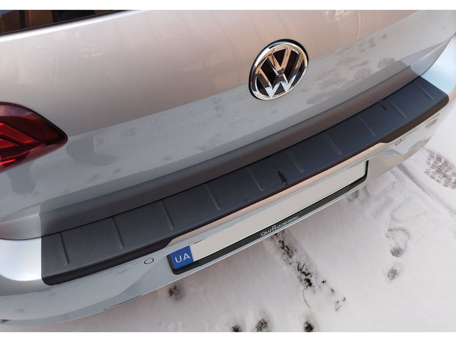 Volkswagen Golf 7/E-Golf Накладка на задній бампер EuroCap (HB, ABS)