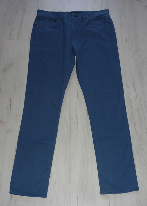 Męskie lekkie spodnie jeansowe POLO RALPH LAUREN r. L W32 L32 STRETCH