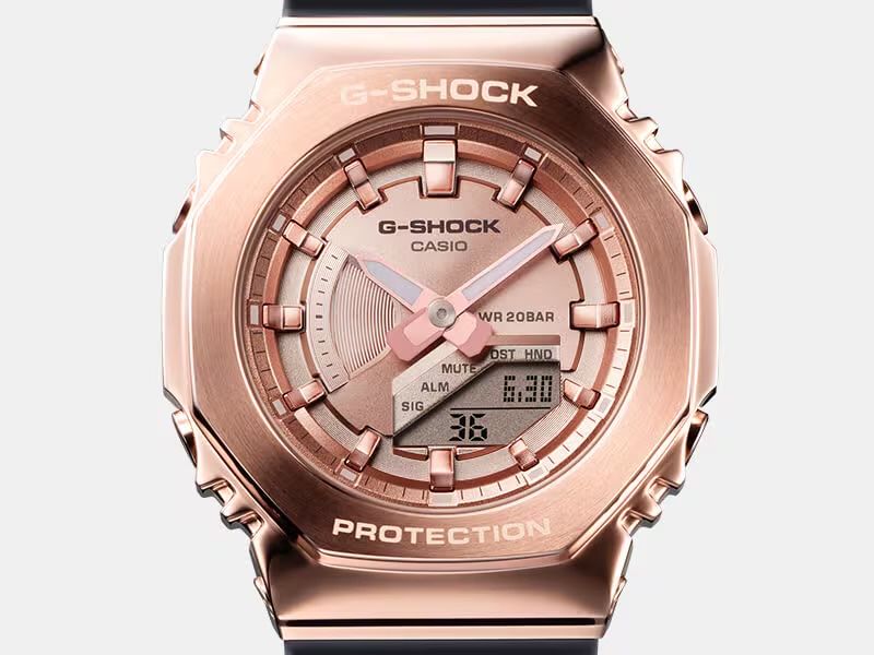 Casio G-Shock GM-S2100PG-1A4 NEW ORIGINAL | Steel | Жіночі