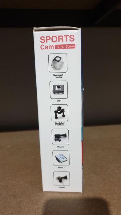 Kamera sportowa nowa, uchwyt mocowanie go pro gopro