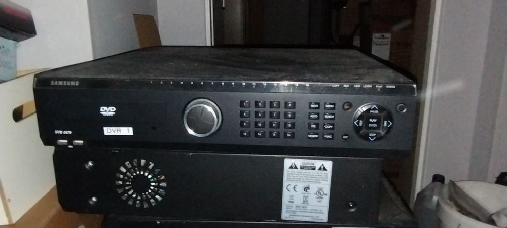 Okazja ! Rejestrator Samsung analogowy SRD-1652DP, SVR-1670