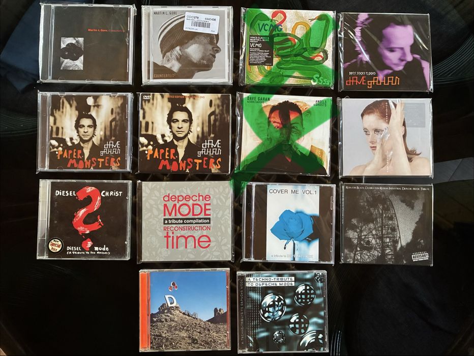 Depeche Mode cd Europe France Germany