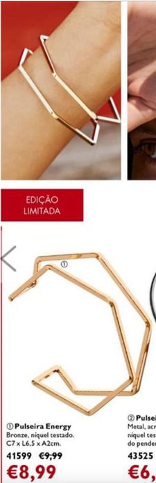 Pulseira dourada NOVA - Super Preço