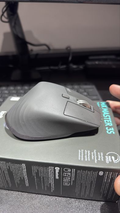Logitech MX Master 3S Graphite — Ідеальний стан, Гарантія