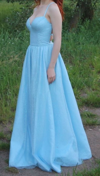 випускна пишна сукня з блискітками довга сукня вечірня сукня