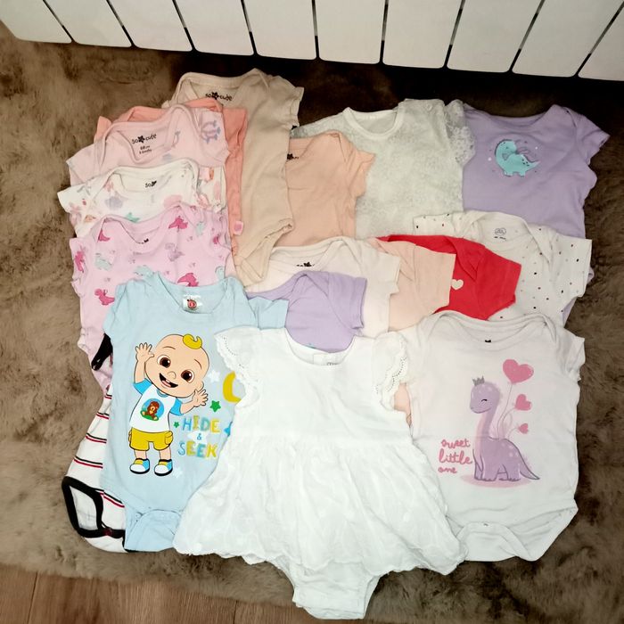 Ciuszki dla dziewczynki ubranka rozmiar 62-68