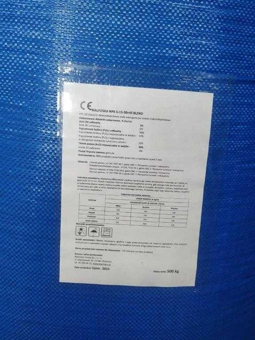NPK 5-15-30 +3S Blend big-bag 500 kg