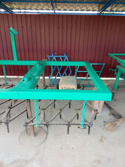 Сцепка борін з крилами.