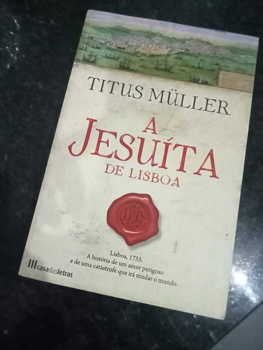 Livro "A Jesuíta de Lisboa" de Titus Müller
