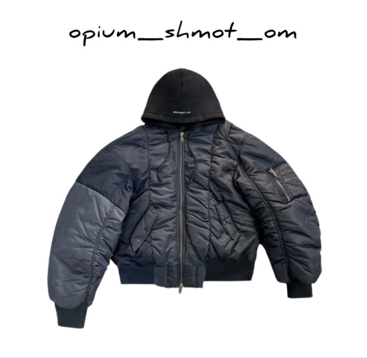 Project G/R Unbalanced Jacket グレー グリーン 2 Project G/R Unbalanced Jacket グレー グリーン 2